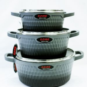 3 PIECE SET DZIRE COOKWARE