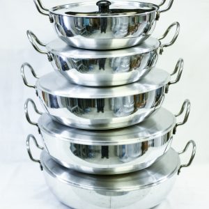 5 PIECE CHETAK COOKWARE