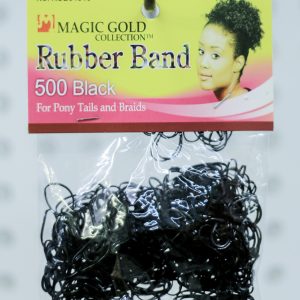 500 HAIR BAND BLACK FOR PONNY TAILS