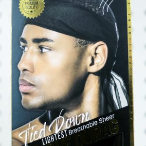 BLACK ICE TIED DOWN WAVE DURAG