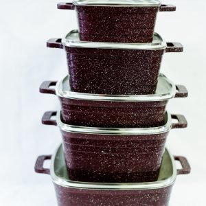 SET OF NON STICK POT